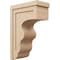 Ekena Millwork 12"W x 24"D x 36"H Classic Highland Rough Cedar Woodgrain TimberThane Corbel, Primed Tan CORUR12X24X36HLDRCPR - alternate 1
